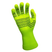 DexShell Waterproof Touchfit Gloves - hi-vis Yellow